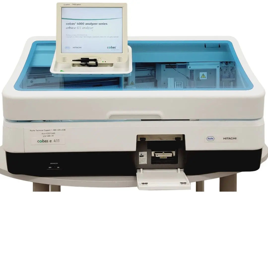 Roche Cobas e411 Chemistry Analyzer - Fully Automated Immunoassay System Roche Cobas