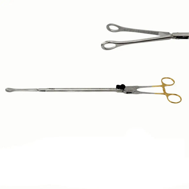 Pilling 211118A Landreneau Masher Grasping 13.8mm Forceps 8-1/2" Tip 17-1/4" Pilling