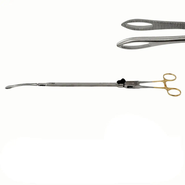 Pilling 211117A Landreneau Masher Grasping 7.8mm Forceps 8-1/2" Tip 17-1/4" Pilling
