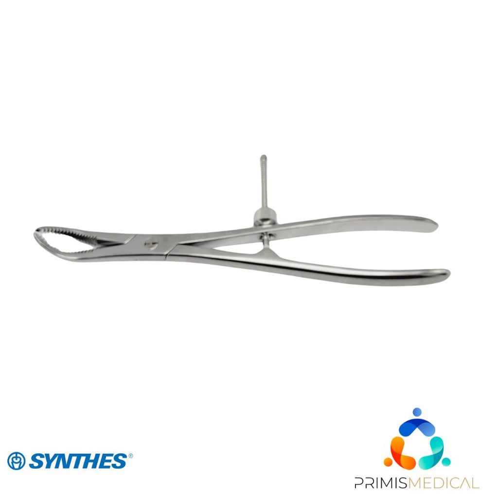 Synthes 399.051 Reduction Forceps Serrated Jaws 240mm w/ Speed Lock 9-1/2"