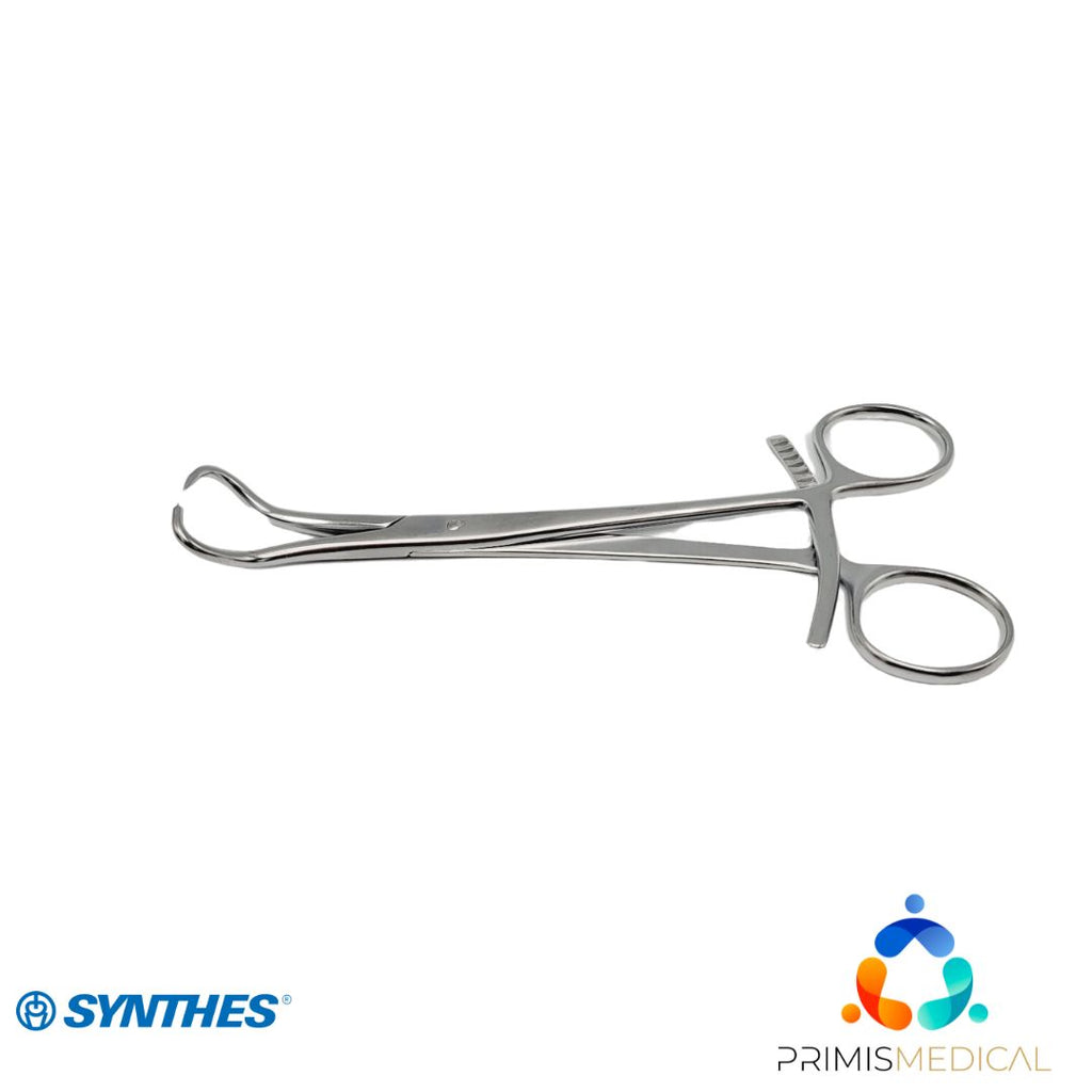 Synthes 399.940 Reduction Forceps 174mm w/ Points Ratchet Handle 6-1/2"