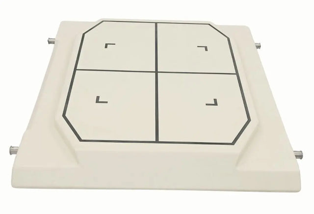 Philips MEGP DET 2 Collimator Cover Rectangular from ADAC Forte Camera Philips