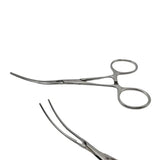 Jarit 320-182 DeBakey Clamp Curved Ring Handle 46.5mm Jaw 5-1/4" Jarit