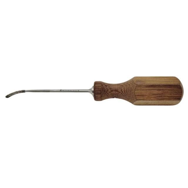 Gore 40-112 Diamond Rasp Curved Wood Handle 25mm Orthopedic 8-3/4" Gore