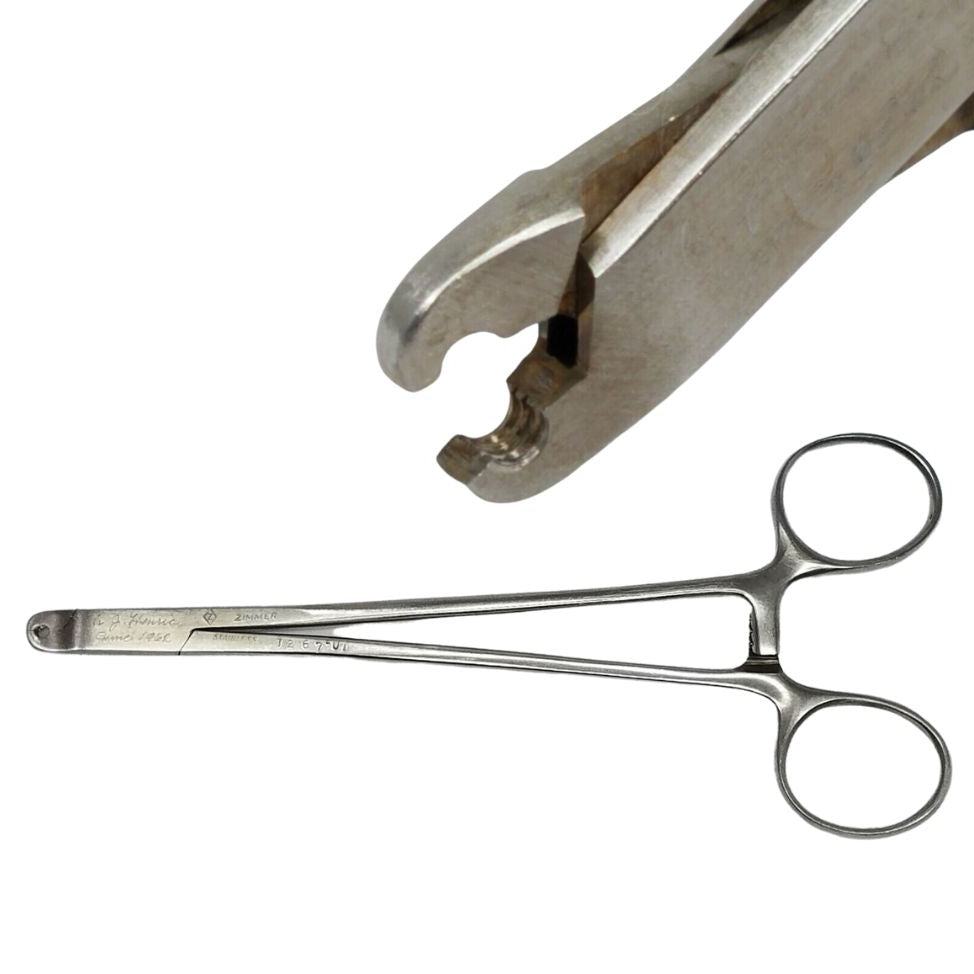 Zimmer 1267-01 Small Threaded Clamp Orthopedic 7-1/4"