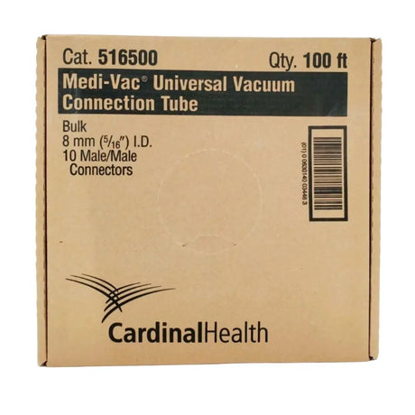 Cardinal Health 516500 Medi-Vac Universal 8mm Vacuum Connecting Tube 100Ft Cardinal Health