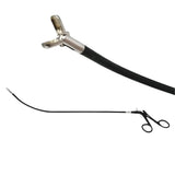 Olympus A5582 Laparoscopy 5mm Spring Handle Left Curved Cup Forceps 18-1/4" Olympus