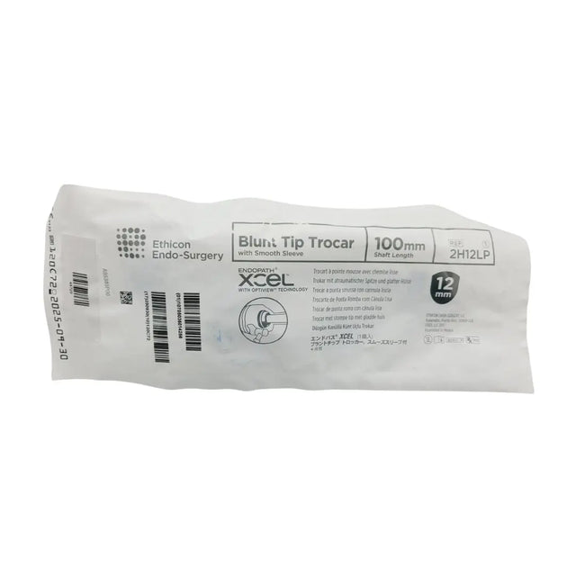 Ethicon 2H12LP Endopath Xcel Blunt Tip Trocar with Smooth Sleeve 100mm Shaft Ethicon