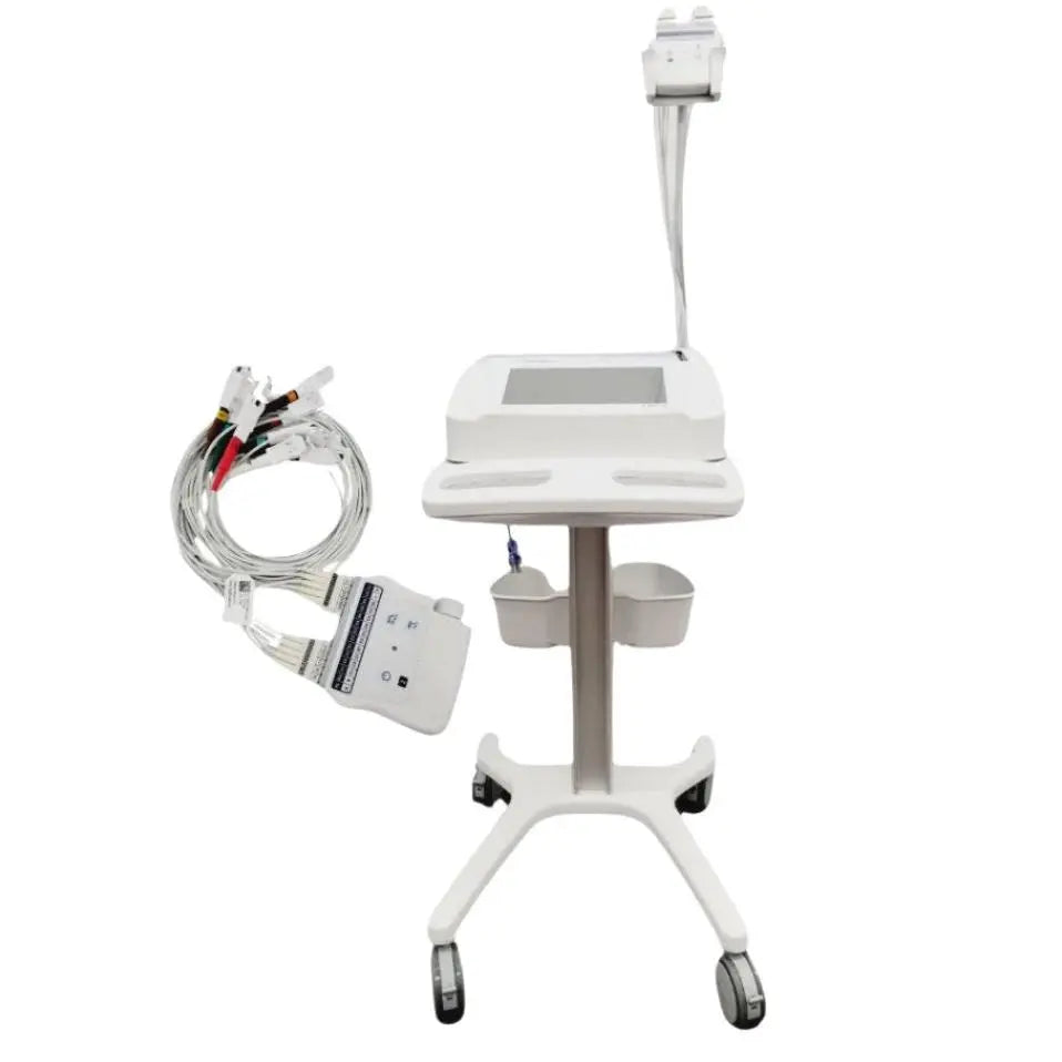 Welch Allyn ELi 280 12-Lead Multi-Channel Electrocardiograph & Cart Ver 2.4.1.8 Reconditioned Welch Allyn