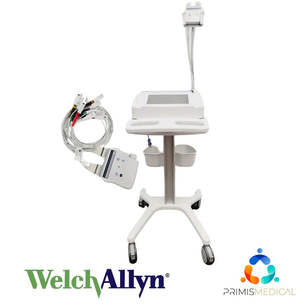 Welch Allyn ELi 280 12-Lead Multi-Channel Electrocardiograph & Cart Ver 2.4.1.8 Reconditioned