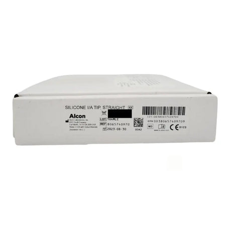 Alcon 8065740970 Silicone I/A Tip Straight Box of 4 Alcon