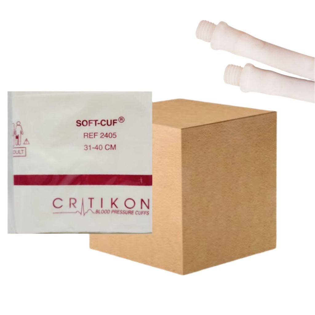 GE Critikon 2405 Soft-Cuf Large Adult Blood Pressure Cuff Box of 20