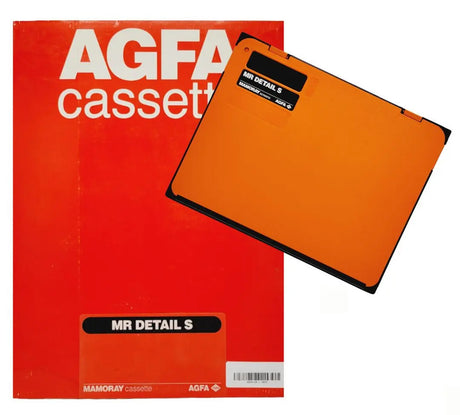 AGFA Mamoray Cassette with Imaging Plate 24 x 30 MR Detail S AGFA