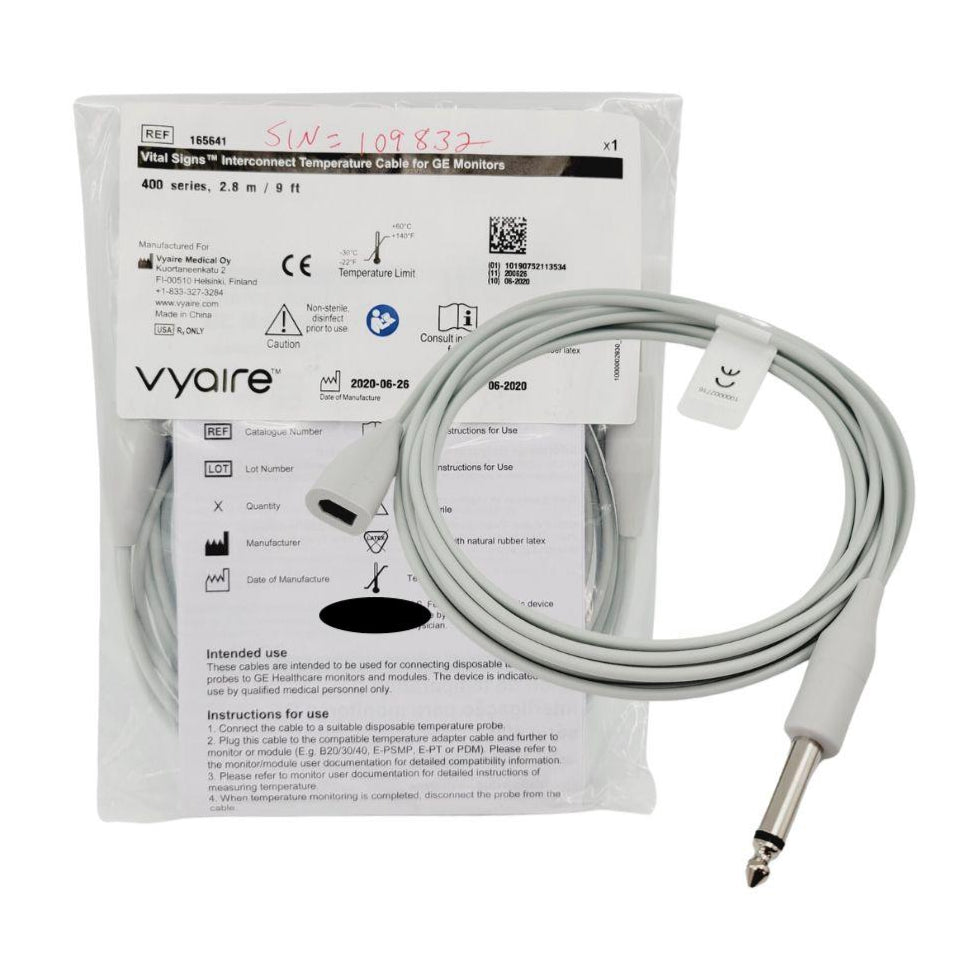 Vyaire 165641 Vital Signs Interconnect Temperature Cable 9