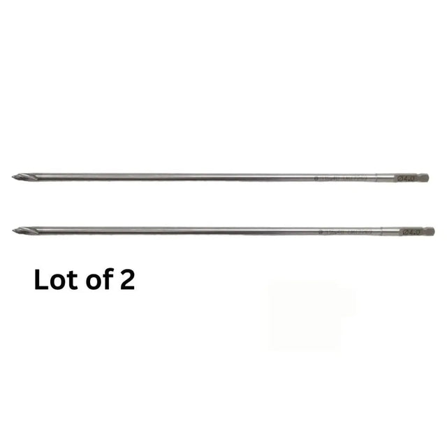 Synthes 315.40 4.0mm Three-Fluted Drill Bit QC 195mm Lot of 2 Synthes