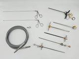 ACMI Circon 10-Piece Hysteroscopy Surgical Instrument Set, Used Surgical Tools Various Manufacturers