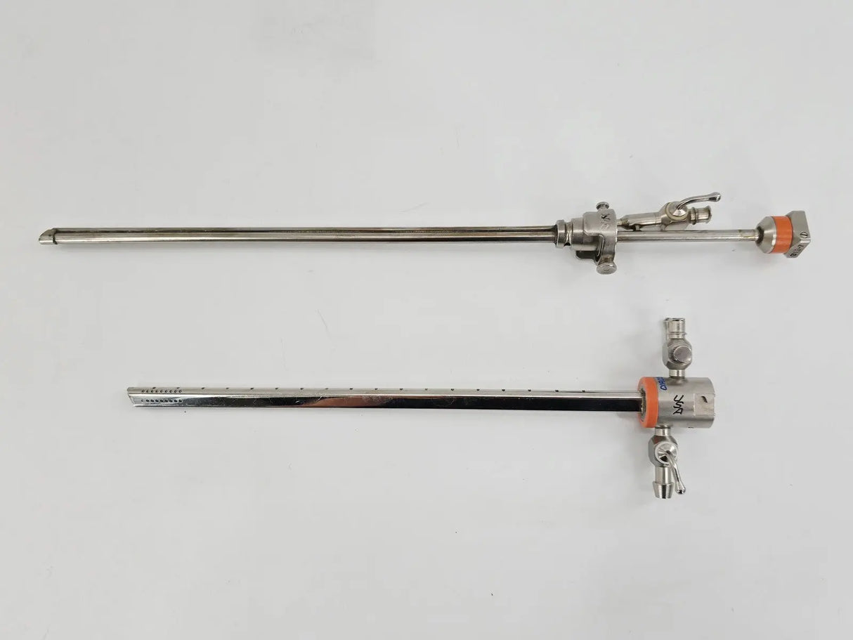 ACMI Circon 10-Piece Hysteroscopy Surgical Instrument Set, Used Surgical Tools Various Manufacturers
