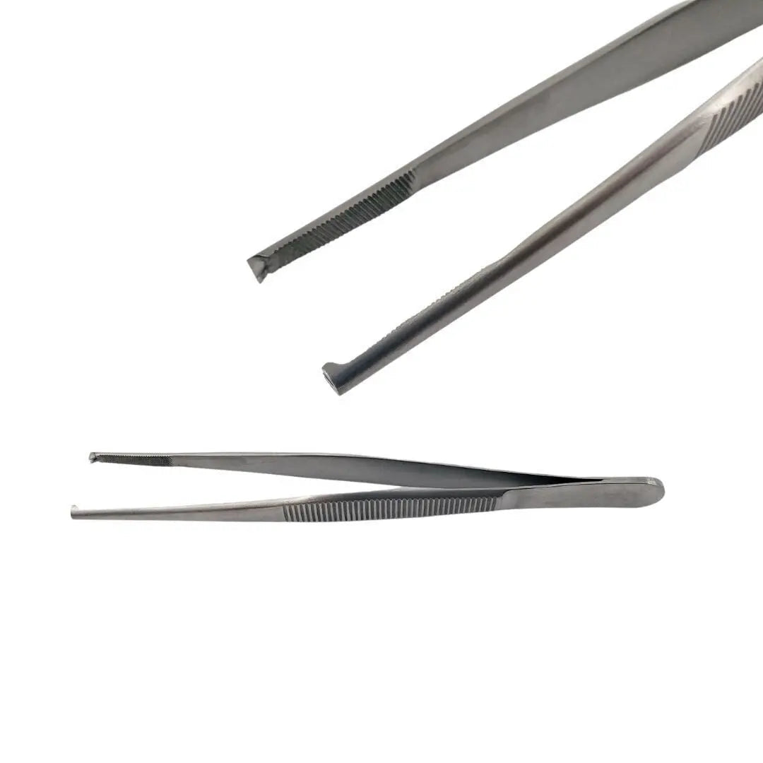 Adson Serrated Forceps 2 x 3 Teeth 5-1/2" unbranded