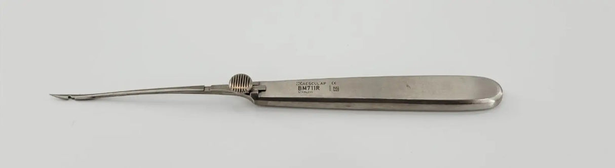 Aesculap BM711R Reverdin Slightly Curved Sharp 7-3/4" Aesculap