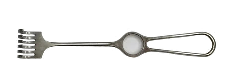 Aesculap BT276R Surgical Blunt 6-Pronged Kocher Retractor 8-3/4" Aesculap