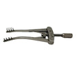 Aesculap BV010R ALM Retractor Self-Retaining 70mm 4 x 4 Prongs 2-7/8" Aesculap