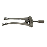 Aesculap BV010R ALM Retractor Self-Retaining 70mm 4 x 4 Prongs 2-7/8" Aesculap