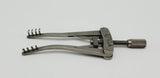 Aesculap BV010R ALM Retractor Self-Retaining 70mm 4 x 4 Prongs 2-7/8" Aesculap