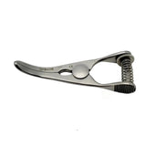 Aesculap FB433R Glover Atraumata Bulldog Clamp, Curved, 2-3/4" Aesculap