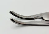 Aesculap FB433R Glover Atraumata Bulldog Clamp, Curved, 2-3/4" Aesculap