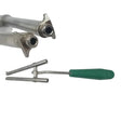 Aesculap FJ834R Orthopedic 14mm Fixed Double Drill Guide 8-1/2" Aesculap