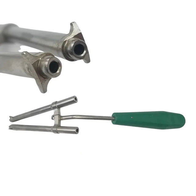 Aesculap FJ834R Orthopedic 14mm Fixed Double Drill Guide 8-1/2" Aesculap