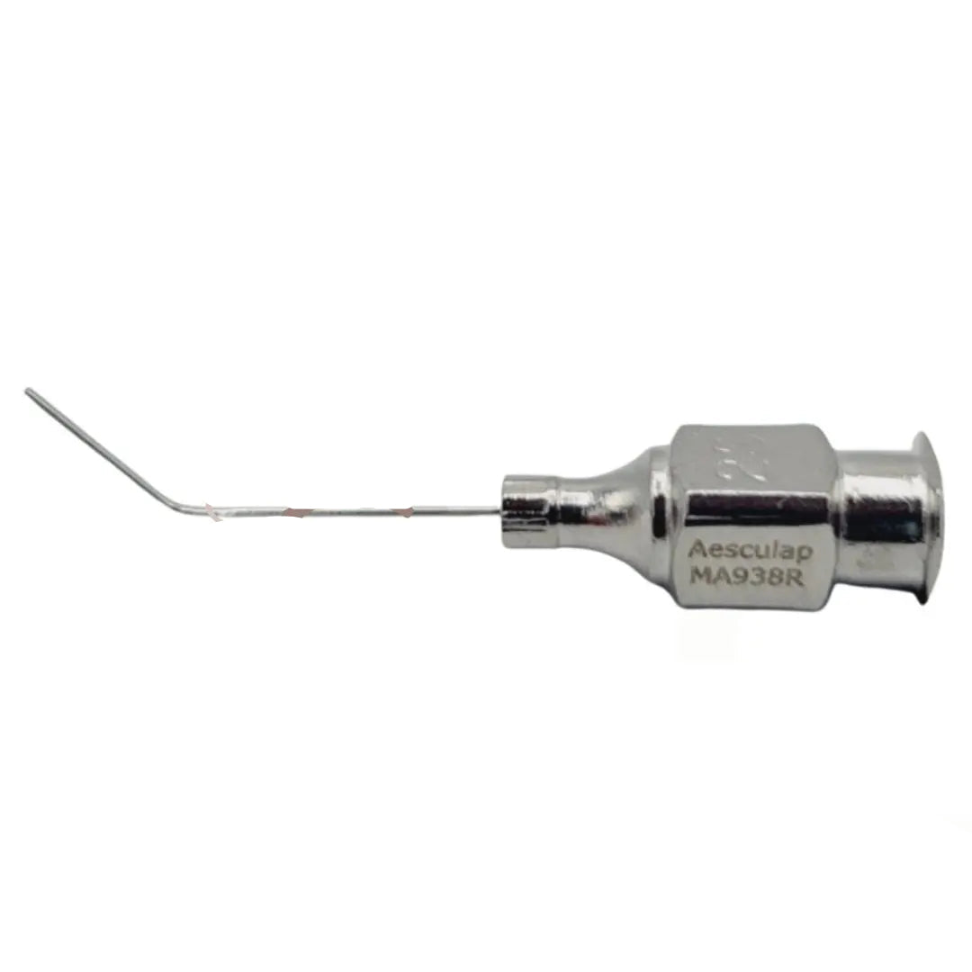 Aesculap MA938R 25G Hydrodissection Cannula, Angled, Ophthalmology 3/4" Aesculap