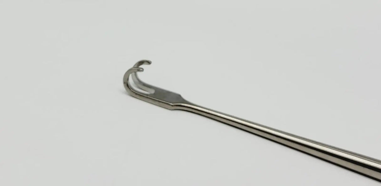 ASSI 1474-27 Joseph Double Prong Skin Hooks Blunt 7" ASSI