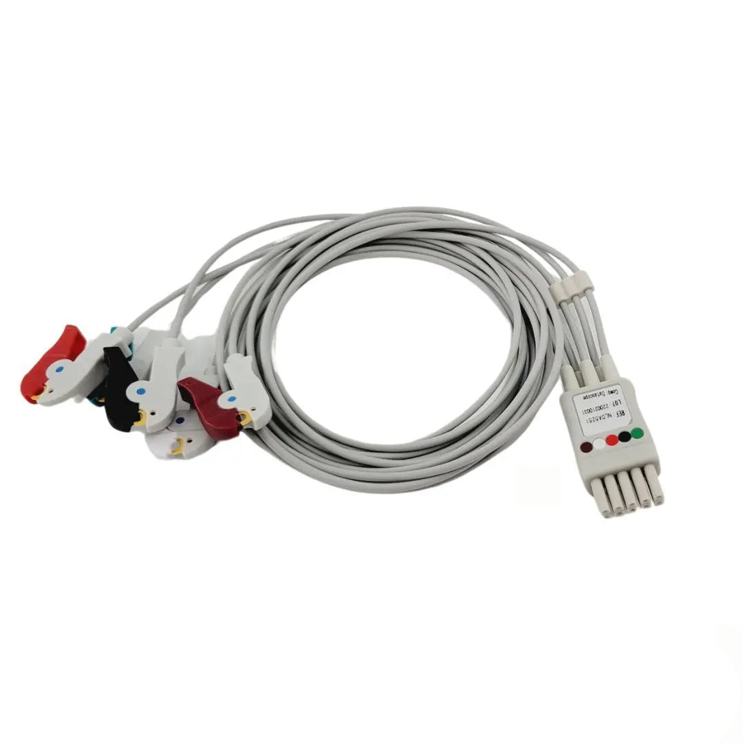 Avante NLDA5251 ECG Monitor Lead Wire Datascope 5 Lead Shielded Grabber NEW Avante