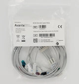 Avante NLDA5251 ECG Monitor Lead Wire Datascope 5 Lead Shielded Grabber NEW Avante