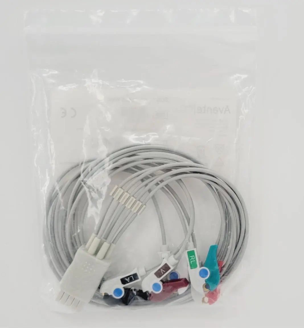 Avante NLDA5251 ECG Monitor Lead Wire Datascope 5 Lead Shielded Grabber NEW Avante