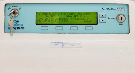 Custom BioGenic Systems CBS V1500-AB 2300 Series Isothermal Freezer 30 Liters Custom BioGenic Systems