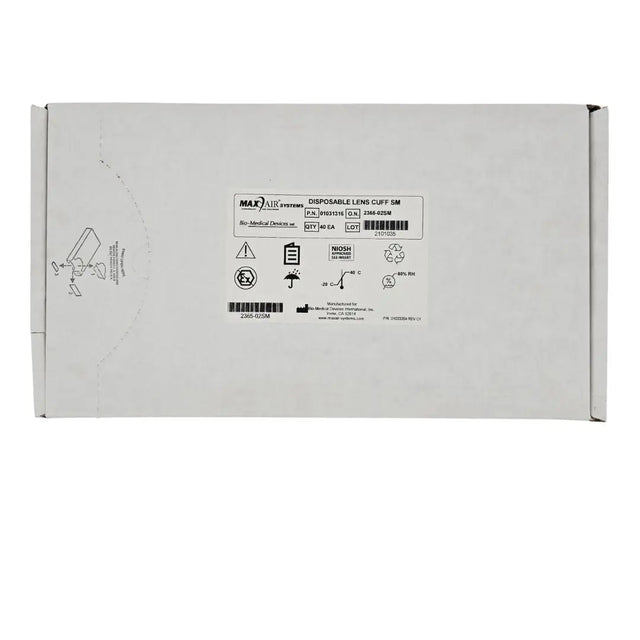 Bio-Medical Devices 2365-02SM MAXAIR Systems Disposable Lens Cuff SM BX/40 Bio-Medical Devices