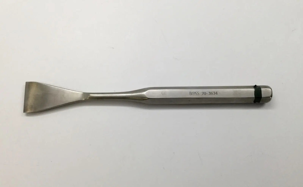 Boss 70-3634 Hibbs Endura Cut Straight Surgical Osteotome Boss