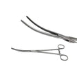 Codman 30-4573 Pean Hemostatic Forceps Curved Cross Serrations 10" Codman