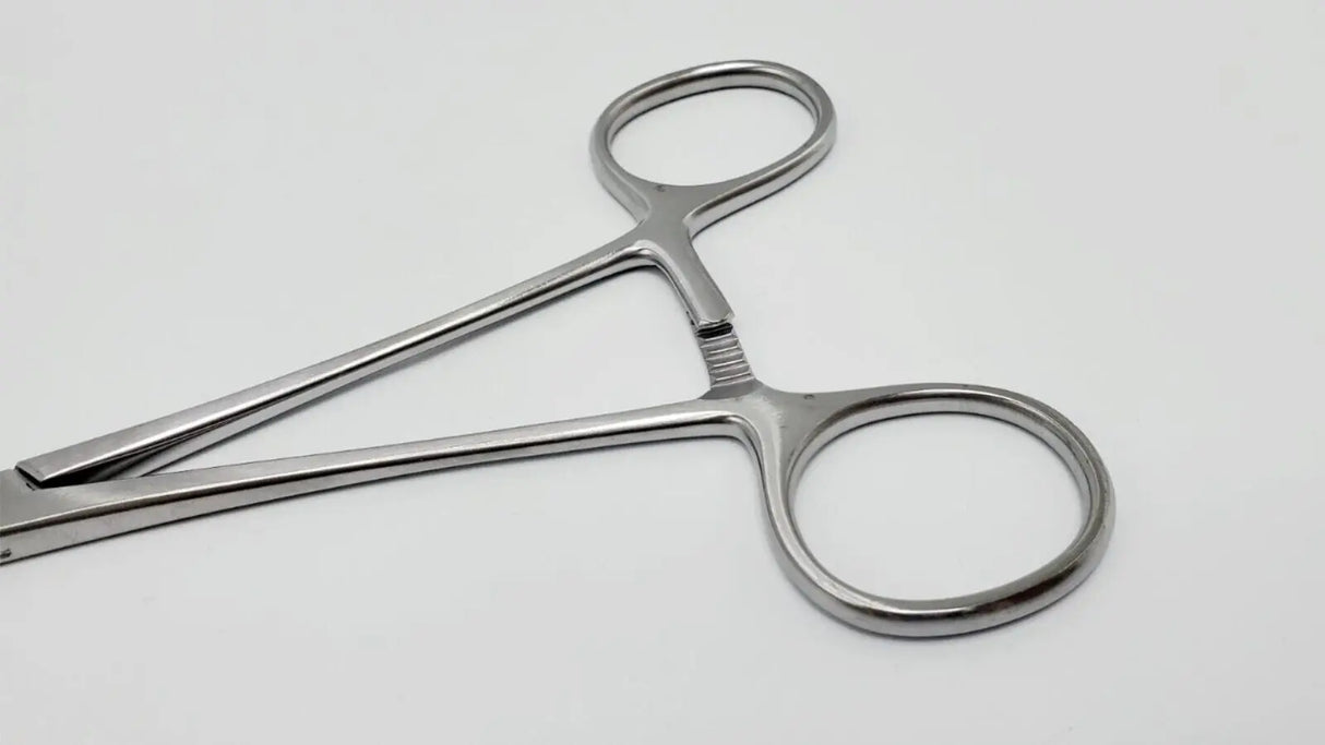 Codman 30-4573 Pean Hemostatic Forceps Curved Cross Serrations 10" Codman