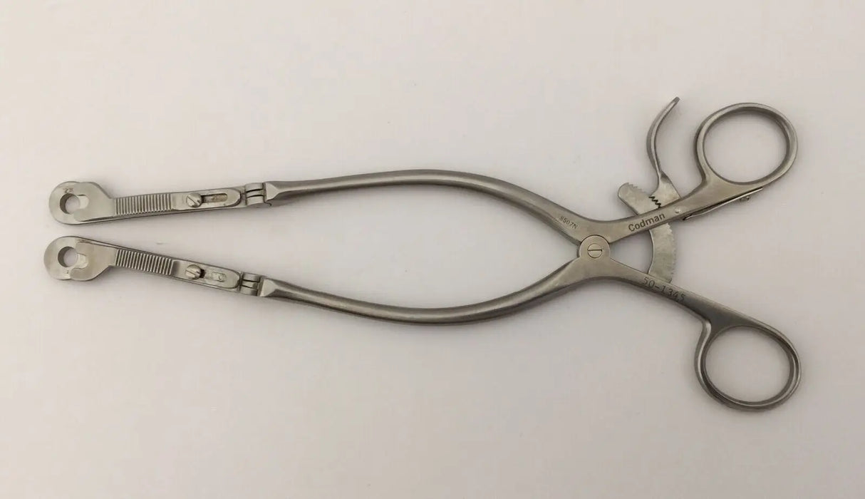Codman 50-1345 Cloward Large Cervical Retractor with 50-1351 & 50-1358 Blades Codman