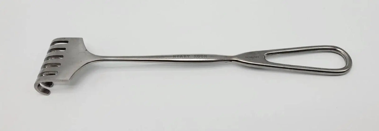 Codman 50-4228 Volkmann Hand Held Retractor Six Prong Blade 17mm Blunt 9" Codman