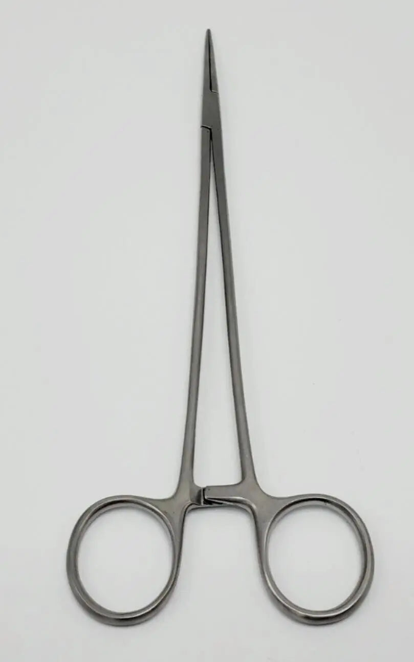 Crile Forceps Self-Retaining Straight German Stainless 10-1/8" Unbranded/Generic