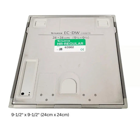 Fujifilm EC-DW X-Ray Film Cassette 9-1/2" x 9-1/2" (24cm x 24cm) Fujifilm
