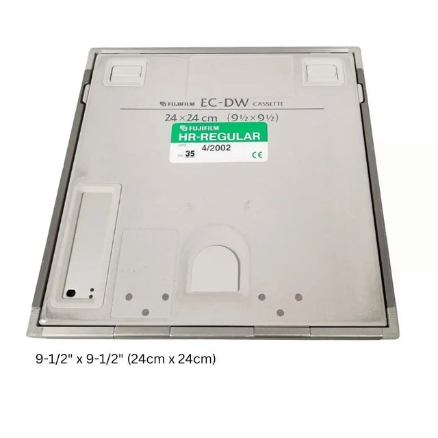 Fujifilm EC-DW X-Ray Film Cassette 9-1/2" x 9-1/2" (24cm x 24cm) Fujifilm