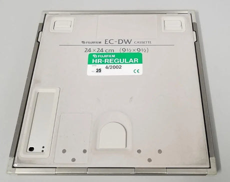 Fujifilm EC-DW X-Ray Film Cassette 9-1/2" x 9-1/2" (24cm x 24cm) Fujifilm