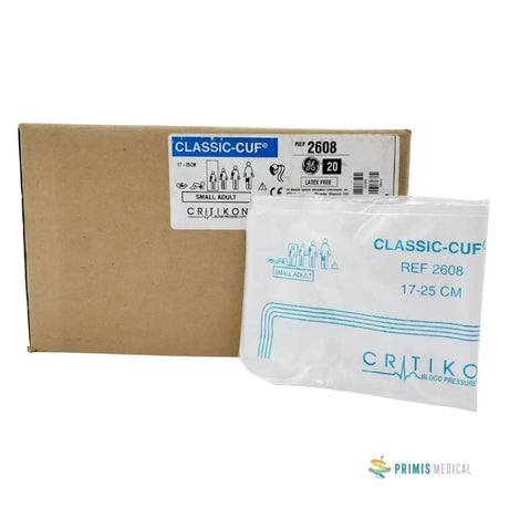 GE 2608 Critikon Classic Blood Pressure Cuff Small Adult 17-25cm 20BX NEW GE