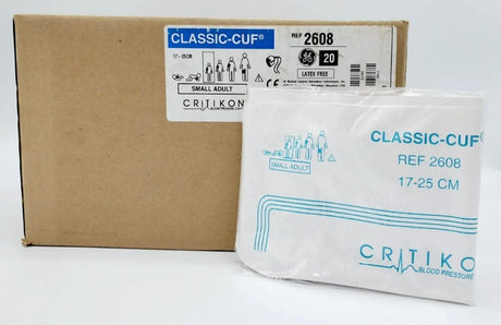 GE 2608 Critikon Classic Blood Pressure Cuff Small Adult 17-25cm 20BX NEW GE