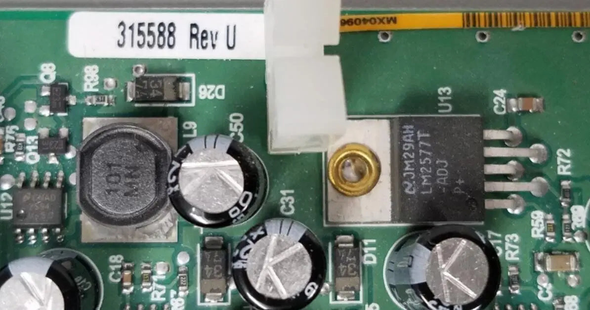 GE 315588 Rev U Power Supply Circuit Board Wire Assembly from Dinamap GE